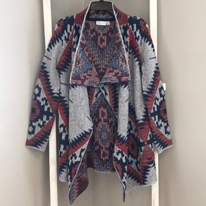 ❄️RD Style Southwestern Style Drape Cardigan